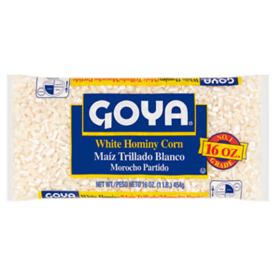 Goya White Hominy Corn, 16 oz