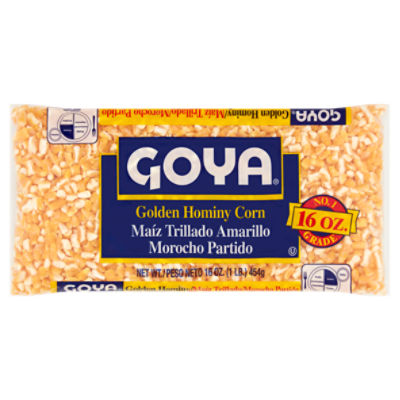 Goya Golden Hominy Corn, 16 oz