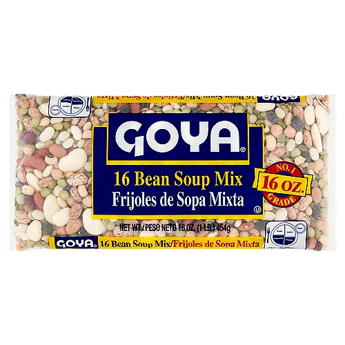 Goya 16 Bean Soup Mix, 16 oz