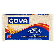 Goya Enriched Medium Grain Rice, 5 lbs, 80 Ounce
