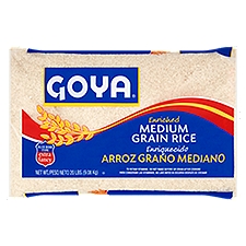Goya Enriched Medium Grain Rice, 20 lbs