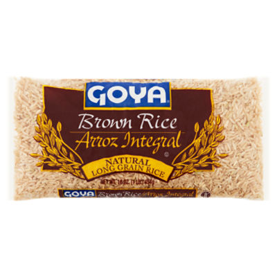 Goya Natural Long Grain Brown Rice, 16 oz