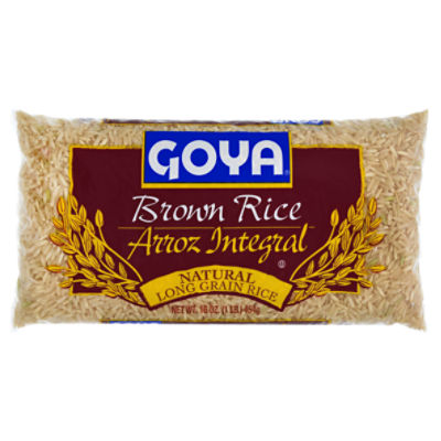 Goya Natural Long Grain Brown Rice, 16 oz, 16 Ounce