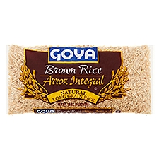 Goya Natural Long Grain Brown Rice, 16 oz, 16 Ounce