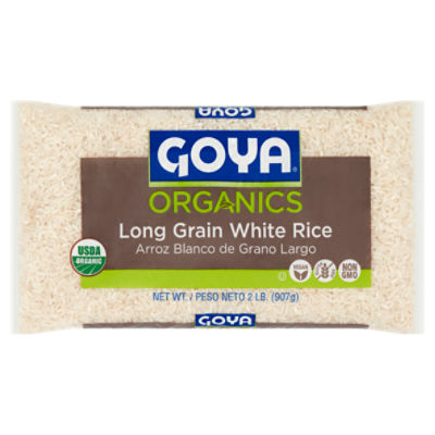 Goya Organics Long Grain White Rice, 2 lb