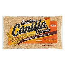 Goya Canilla Golden Dorado Enriched Long Grain Parboiled Rice, 5 lbs