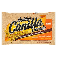 Goya Canilla Golden Dorado Enriched Long Grain Parboiled Rice, 20 lbs