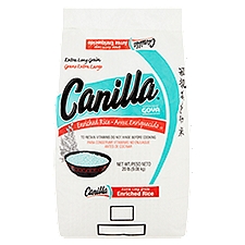 Canilla Extra Long Grain Enriched Rice, 20 lb