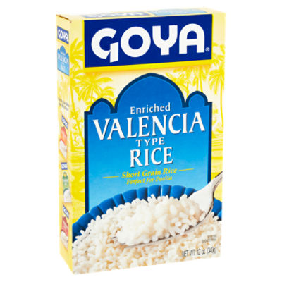 Goya Enriched Valencia Type Short Grain Rice, 12 oz