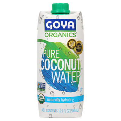 Goya Organics Pure Coconut Water, 16.9 fl oz ShopRite