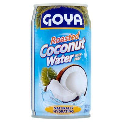 Goya Roasted Coconut Water with Pulp, 11.8 fl oz