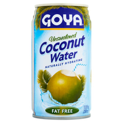 Goya Fat Free Unsweetened Coconut Water, 11.8 fl oz
