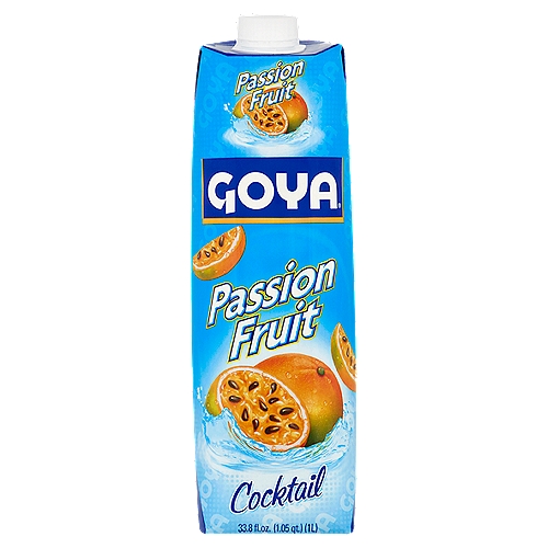 Goya Passion Fruit Cocktail, 33.8 fl oz