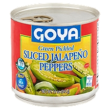 Goya Green Pickled Sliced Jalapeño Peppers, 11 oz