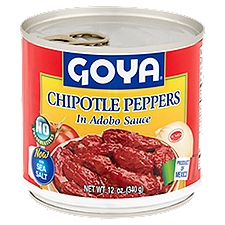 Goya Chipotle Peppers in Adobo Sauce, 12 oz