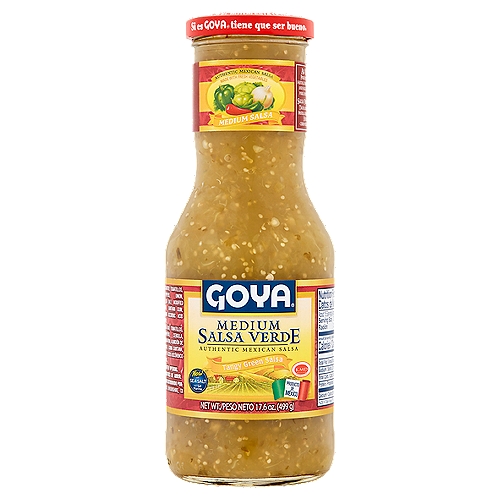 Goya Medium Salsa Verde, 17.6 oz
