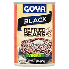 Goya Black Refried Beans, 16 oz