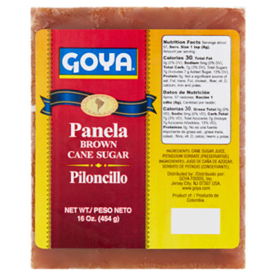 Goya Panela Brown Cane Sugar, 16 oz