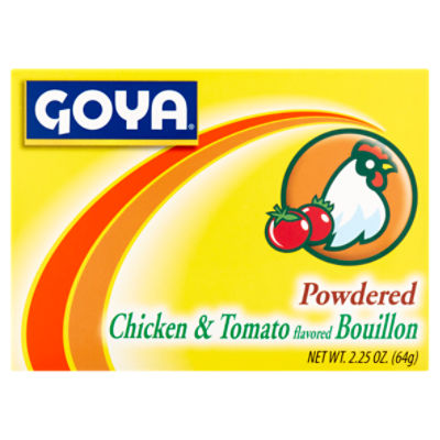 Goya Powdered Chicken & Tomato Flavored Bouillon, 2.25 oz