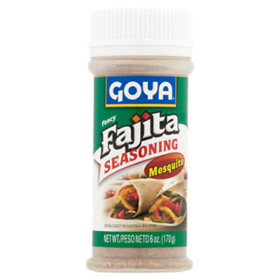 Goya Mesquite Fancy Fajita Seasoning, 6 oz