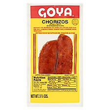Goya Chorizos, 3.5 Ounce