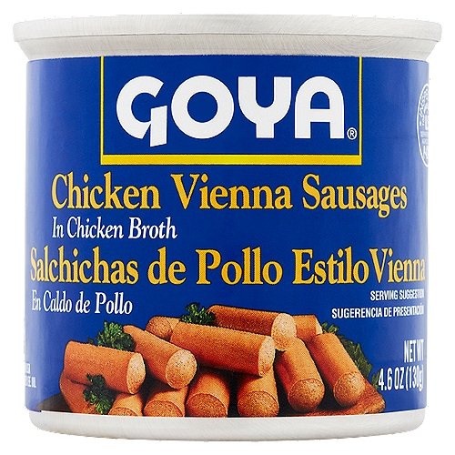 Goya Chicken Vienna Sausages in Chicken Broth, 4.6 oz