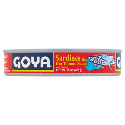 Goya Sardines in Hot Tomato Sauce, 15 oz