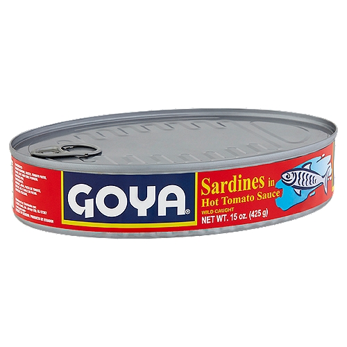 Goya Sardines in Hot Tomato Sauce, 15 oz