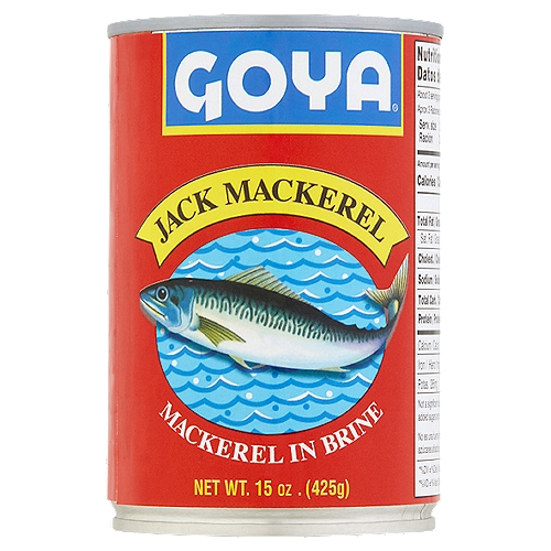 Goya Jack Mackerel in Brine, 15 oz