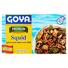 Goya Premium Squid, 4 oz, 4 Ounce