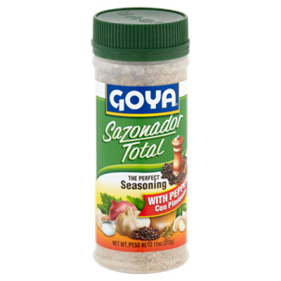 Goya Sazonador Total The Perfect Seasoning with Pepper, 11 oz, 11 Ounce