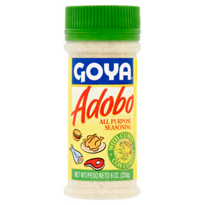 Goya Adobo All Purpose Seasoning with Cumin, 8 oz, 8 Ounce