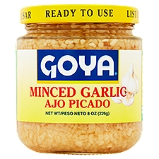 Goya Minced Garlic, 8 oz
