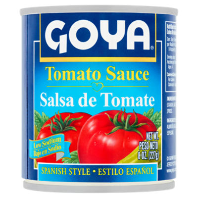 Goya Spanish Style, Tomato Sauce
