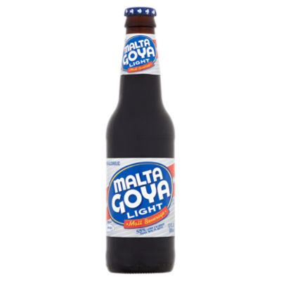 Goya Malta Light Malt Beverage, 12 fl oz