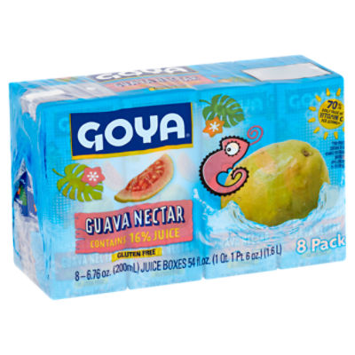 Goya Guava Nectar, 6.76 oz, 8 count