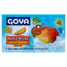 Goya Mango Nectar, 6.76 oz, 8 count