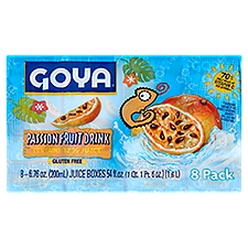 Goya Passion Fruit Drink, 6.76 oz, 8 count 