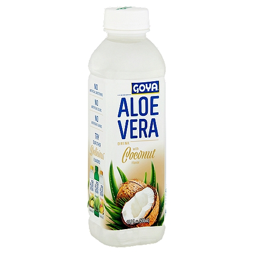 Goya Aloe Vera Drink with Coconut Flavor, 16.9 fl oz