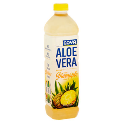 Goya Aloe Vera Drink with Pineapple Flavor, 50.8 fl oz 