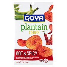 Goya Hot & Spicy Plantain Chips, 5 oz, 5 Ounce
