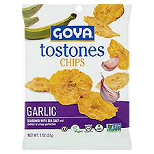 Goya Garlic Tostones Chips, 2 oz