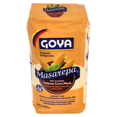 Goya Masarepa Enriched PreCooked Yellow Corn Meal, 35.2 oz