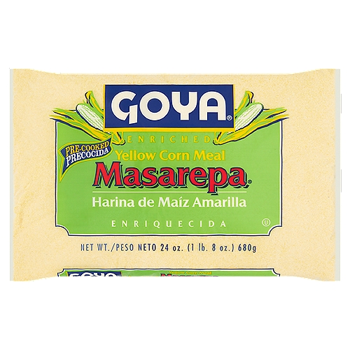 Goya Masarepa Enriched Yellow Corn Meal, 24 oz