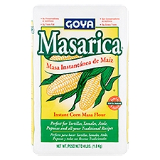 Goya Masarica Instant Corn Masa Flour, 4 lbs