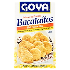 Goya Bacalaítos, Fish Fritter Mix, 4.5 Ounce