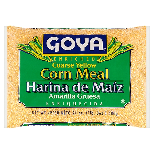 Goya Enriched Coarse Yellow Corn Meal, 24 oz