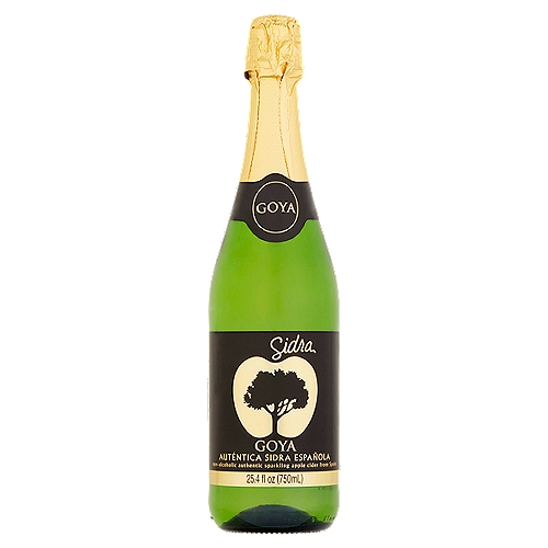 Goya Sparkling Apple Cider, 25.4 fl oz