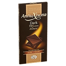 Antiu Xixona 72% Cocoa Intense, Dark Chocolate, 4.4 Ounce