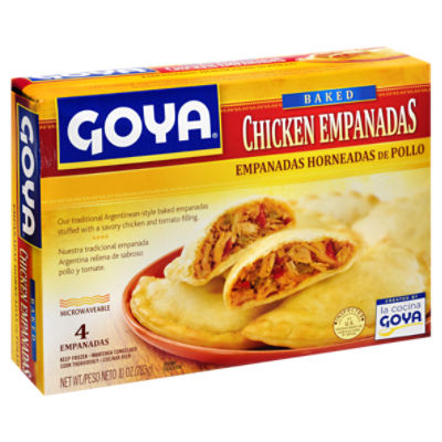 Goya Baked Chicken Empanadas, 4 count, 10 oz ShopRite